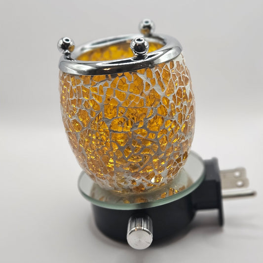 Electric Glass Wall Plug in Oil Warmer with Dimmer